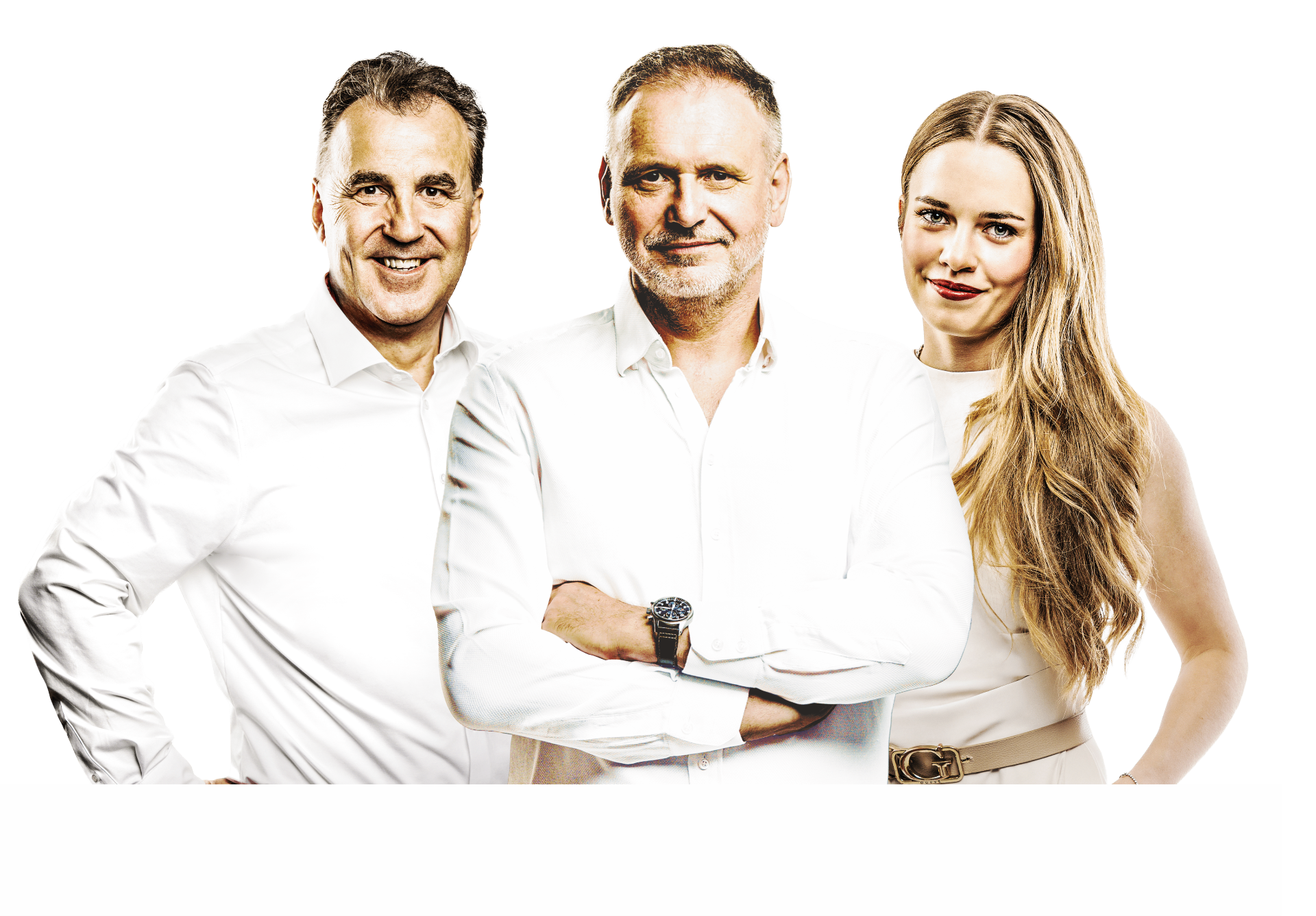 František Řehounek, Jan Holásek a Anna Kudláčková